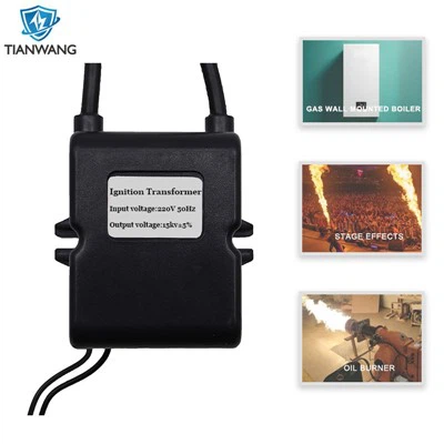 Trawsnewidydd tanio llosgydd nwy pwls trydan AC 220V